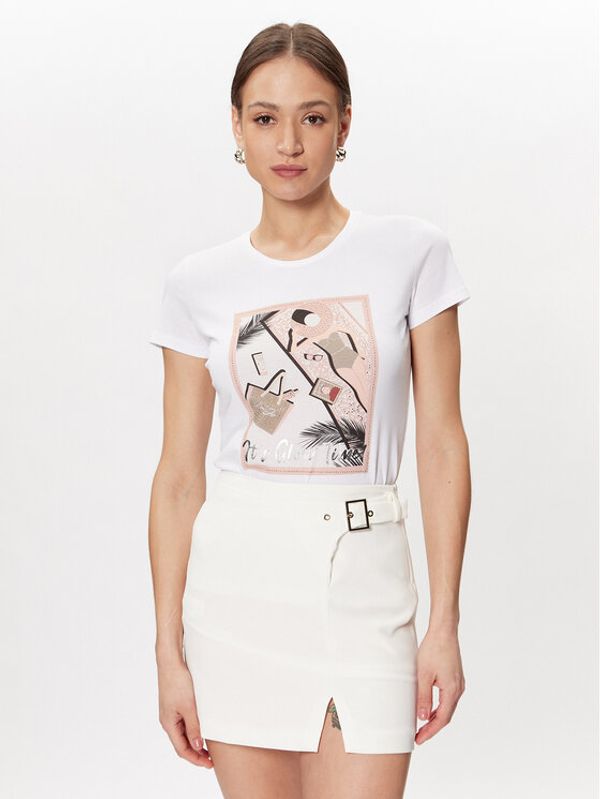Liu Jo Liu Jo Тишърт WA3286 J5923 Бял Regular Fit