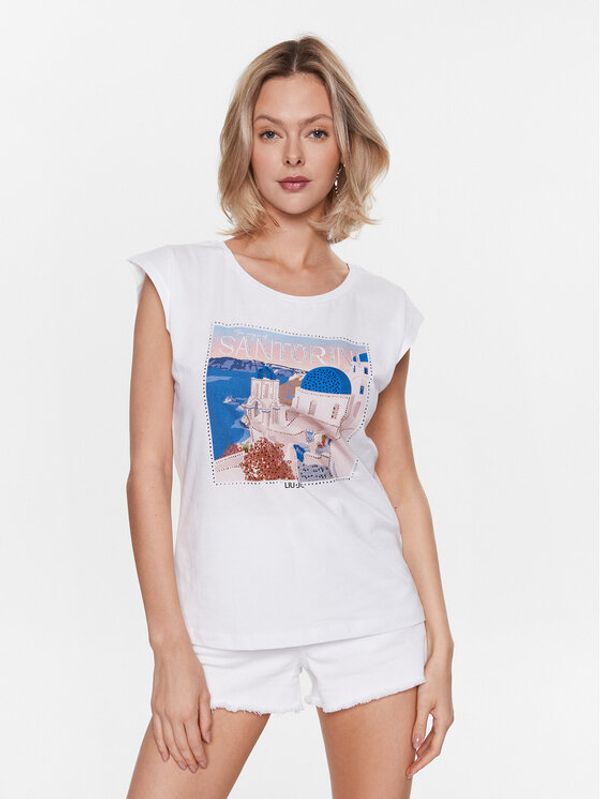 Liu Jo Liu Jo Тишърт WA3291 JS923 Бял Regular Fit