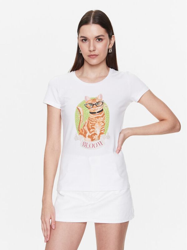 Liu Jo Liu Jo Тишърт WA3303 J5003 Бял Regular Fit