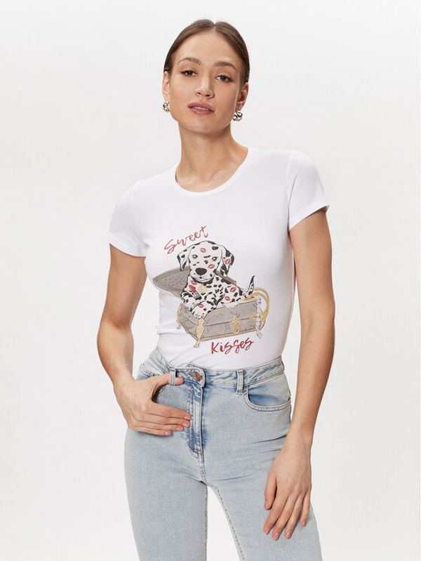 Liu Jo Liu Jo Тишърт WA3303 J5003 Бял Regular Fit