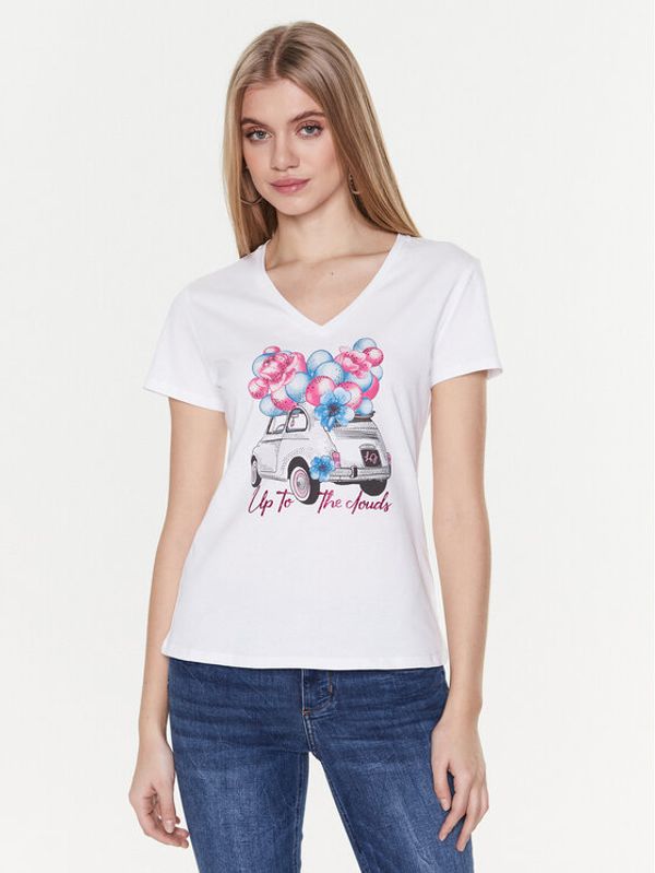 Liu Jo Liu Jo Тишърт WA3417 J4501 Бял Regular Fit