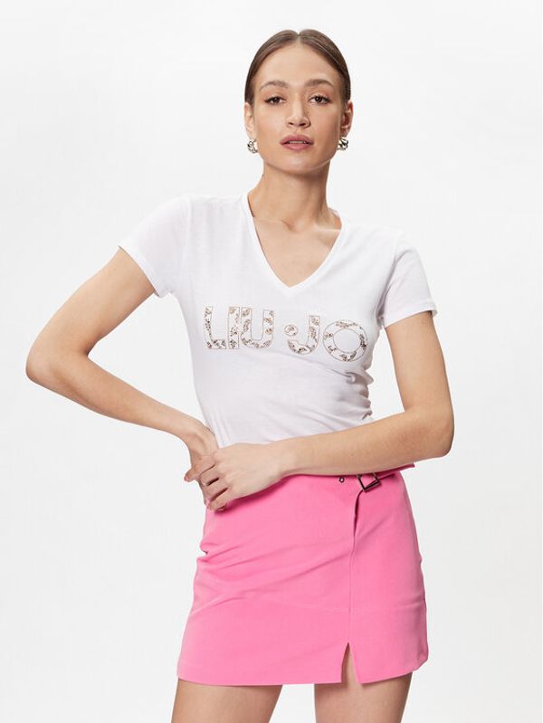 Liu Jo Liu Jo Тишърт WA3418 JS923 Бял Regular Fit