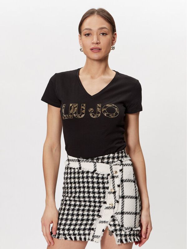 Liu Jo Liu Jo Тишърт WA3418 JS923 Черен Regular Fit