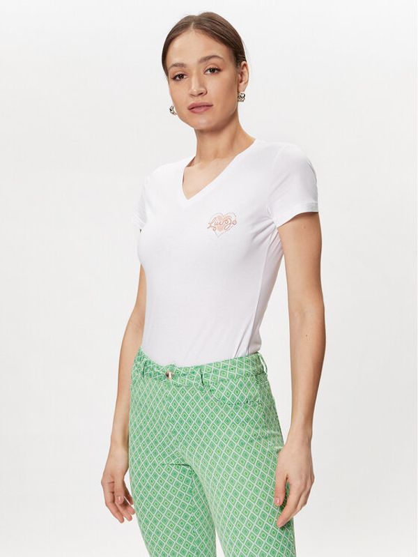 Liu Jo Liu Jo Тишърт WA3422 J5923 Бял Regular Fit