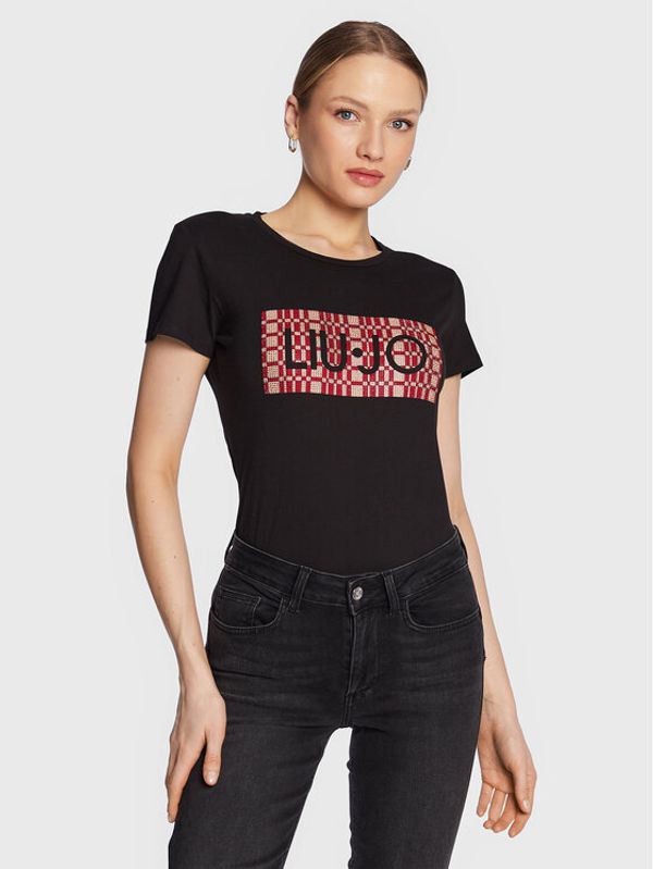 Liu Jo Liu Jo Тишърт WA3467 JS923 Черен Regular Fit
