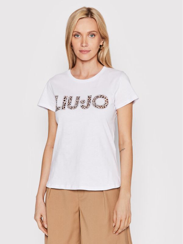 Liu Jo Liu Jo Тишърт WF2303 J6308 Бял Regular Fit