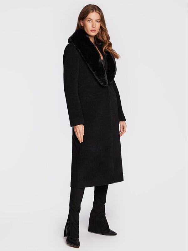 Liu Jo Liu Jo Вълнено палто CF2138 T2403 Черен Regular Fit