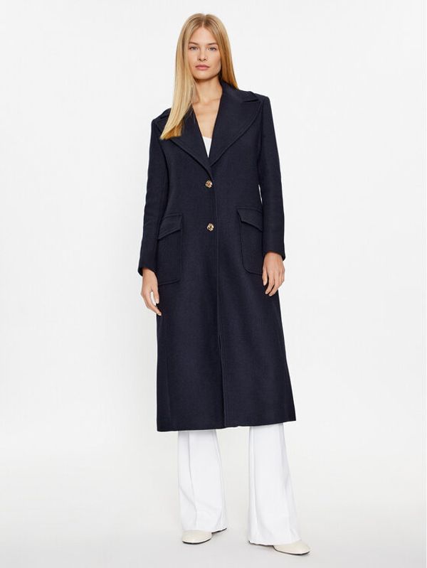 Liu Jo Liu Jo Вълнено палто CF3191 T3575 Тъмносин Regular Fit