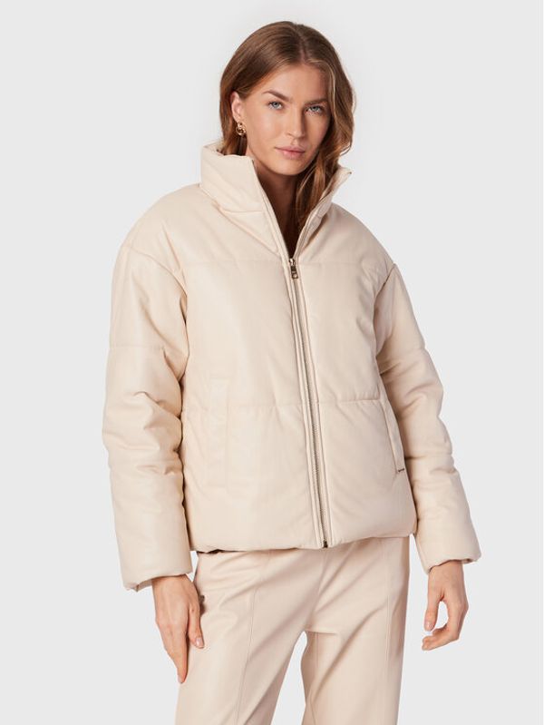 Liu Jo Liu Jo Яке от имитация на кожа WF2175 E0392 Бежов Regular Fit