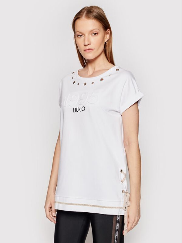 Liu Jo Sport Liu Jo Sport Блуза TA1049 F0831 Бял Regular Fit