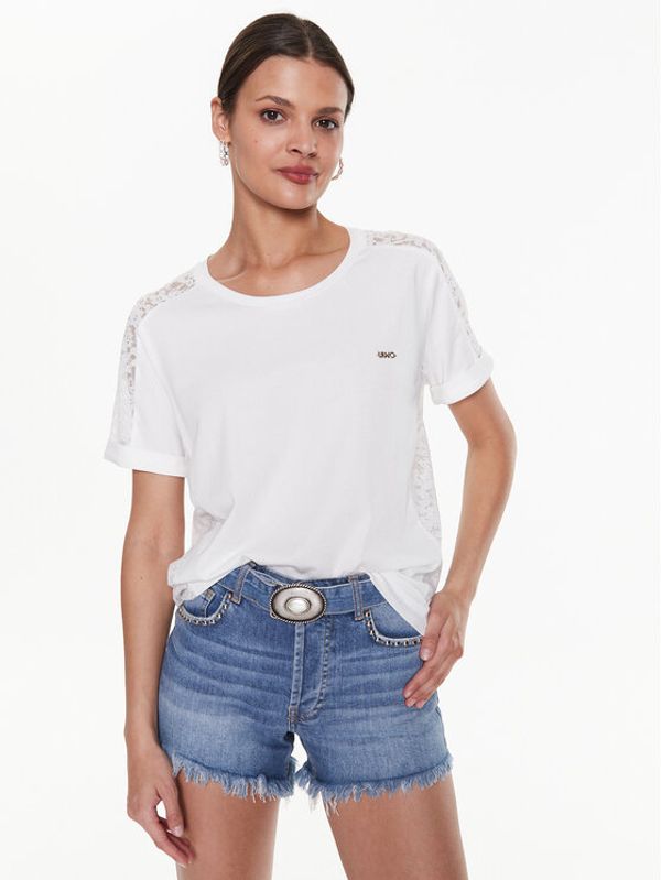 Liu Jo Sport Liu Jo Sport Блуза TA3174 J5003 Бял Regular Fit