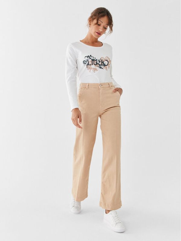 Liu Jo Sport Liu Jo Sport Блуза TF3285 J0088 Екрю Regular Fit