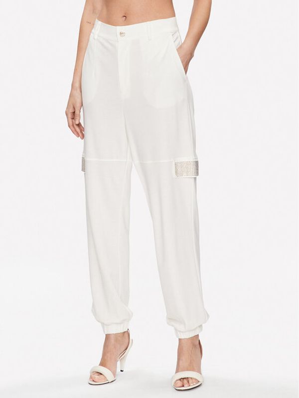 Liu Jo Sport Liu Jo Sport Долнище анцуг TA3156 J5942 Бял Regular Fit