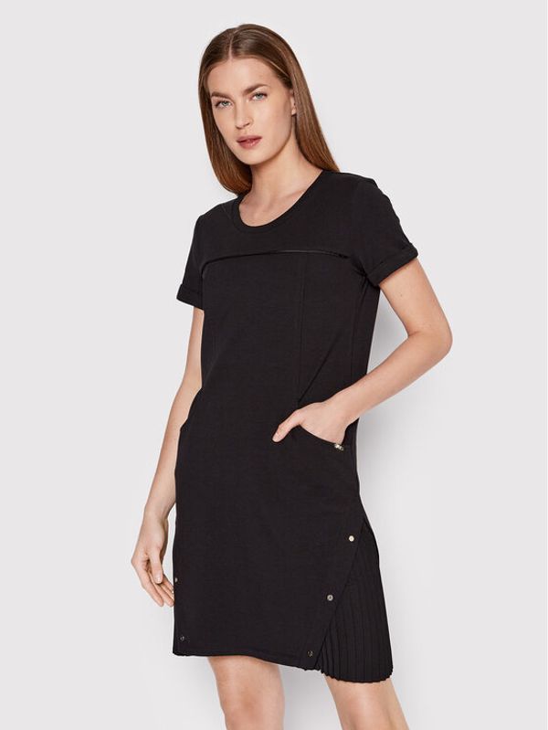 Liu Jo Sport Liu Jo Sport Ежедневна рокля TA2120 F0831 Черен Regular Fit