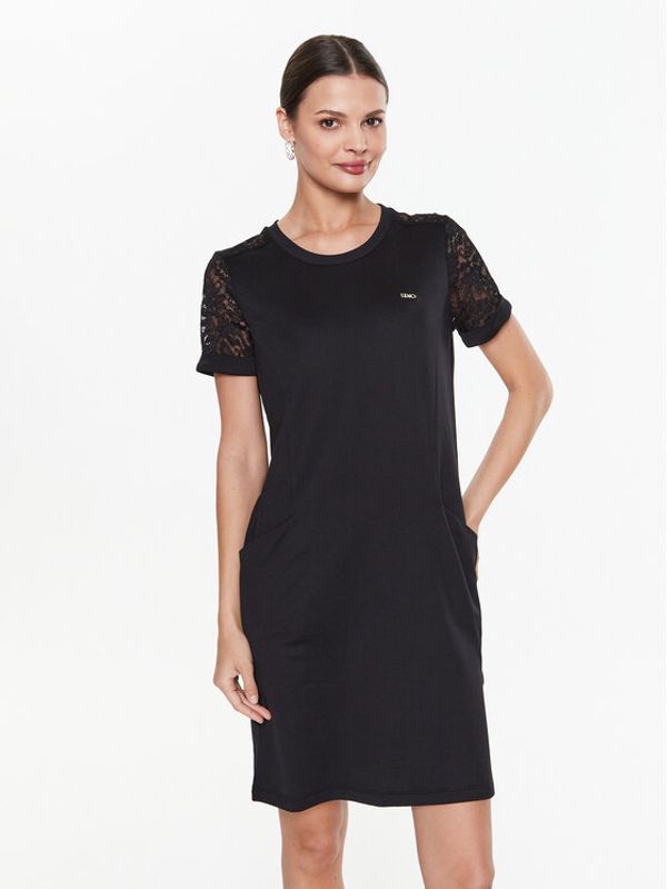 Liu Jo Sport Liu Jo Sport Ежедневна рокля TA3012 F0869 Черен Regular Fit