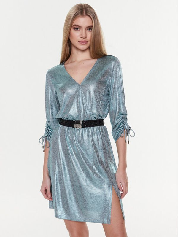 Liu Jo Sport Liu Jo Sport Коктейлна рокля TA3094 J6580 Син Regular Fit