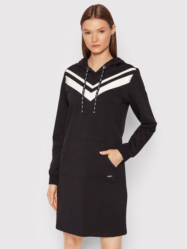 Liu Jo Sport Liu Jo Sport Плетена рокля TA2189 F0090 Черен Regular Fit