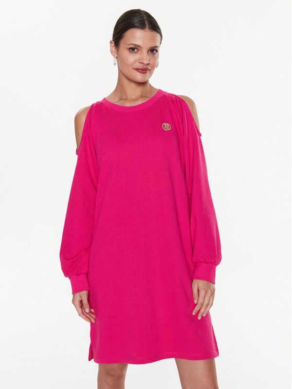 Liu Jo Sport Liu Jo Sport Плетена рокля TA3035 FS927 Розов Loose Fit