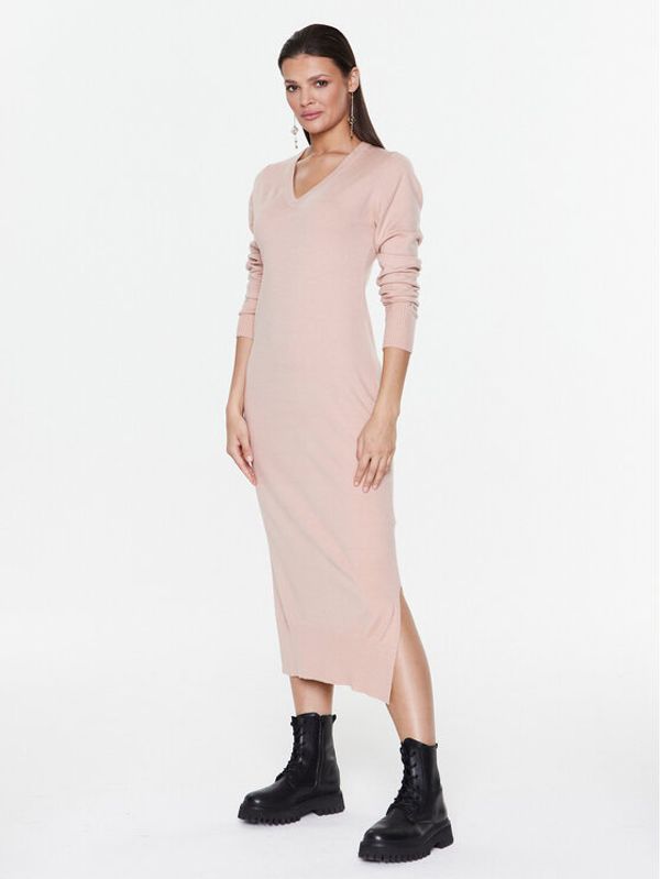 Liu Jo Sport Liu Jo Sport Плетена рокля TA3048 MS005 Бежов Regular Fit