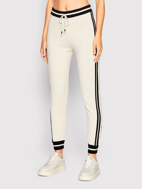 Liu Jo Sport Liu Jo Sport Плетени панталони TF2051 MS75L Бежов Regular Fit