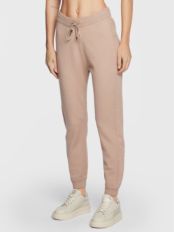 Liu Jo Sport Liu Jo Sport Плетени панталони TF2106 MA63M Бежов Regular Fit