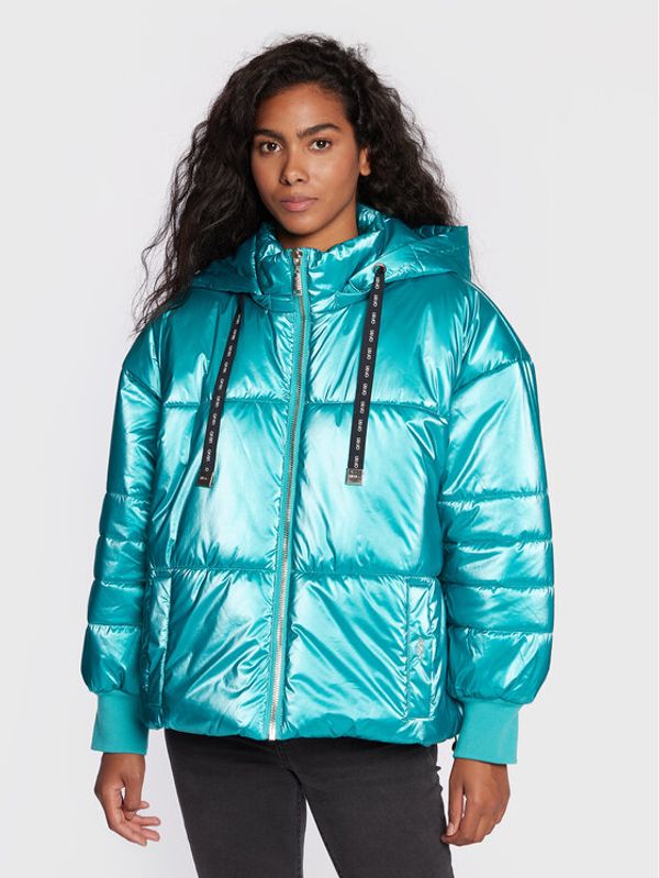 Liu Jo Sport Liu Jo Sport Пухено яке TF2177 T3148 Зелен Regular Fit