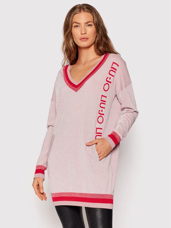Liu Jo Sport Liu Jo Sport Пуловер TF1085 MA57L Розов Regular Fit