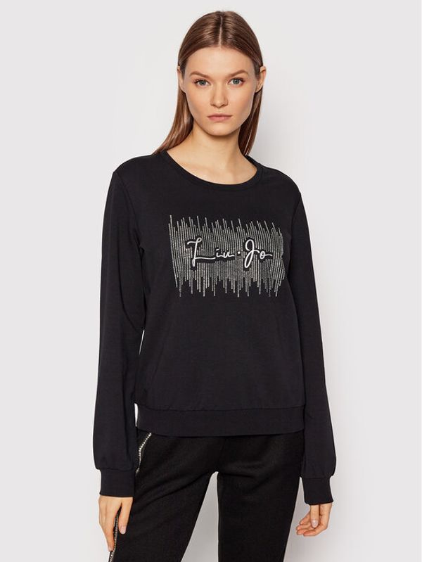 Liu Jo Sport Liu Jo Sport Суитшърт TA2007 F0090 Черен Regular Fit