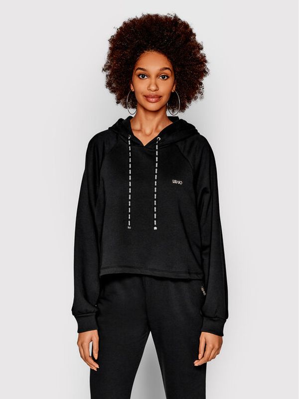 Liu Jo Sport Liu Jo Sport Суитшърт TA2167 F0870 Черен Regular Fit