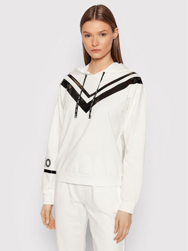 Liu Jo Sport Liu Jo Sport Суитшърт TA2187 F0090 Бял Regular Fit