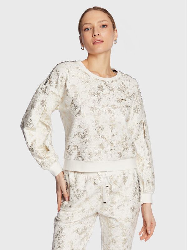 Liu Jo Sport Liu Jo Sport Суитшърт TA3116 F0090 Екрю Regular Fit