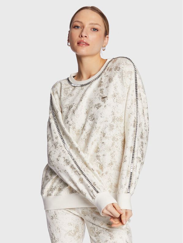 Liu Jo Sport Liu Jo Sport Суитшърт TA3117 F0090 Екрю Regular Fit