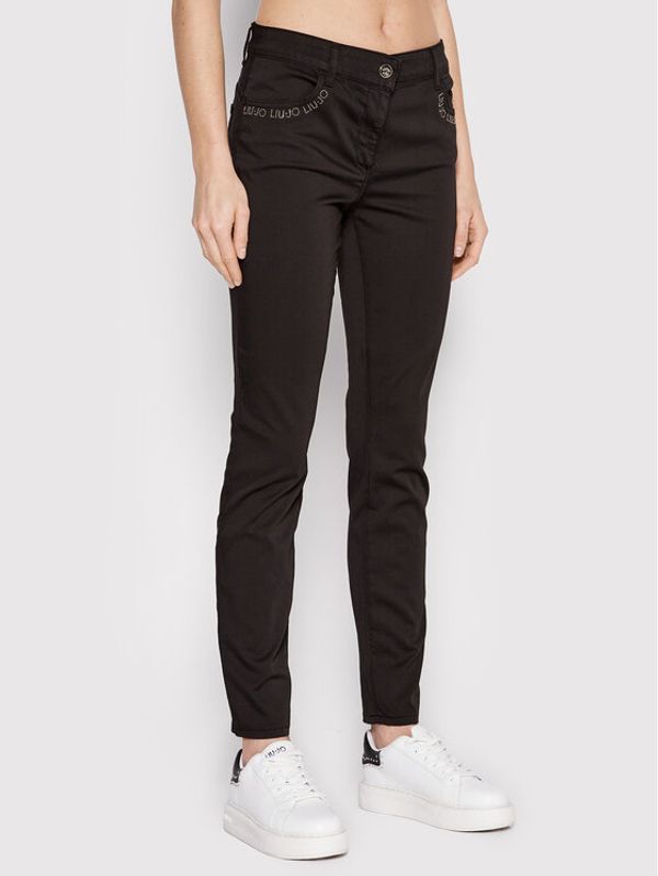 Liu Jo Sport Liu Jo Sport Текстилни панталони TA2216 T8832 Черен Slim Fit