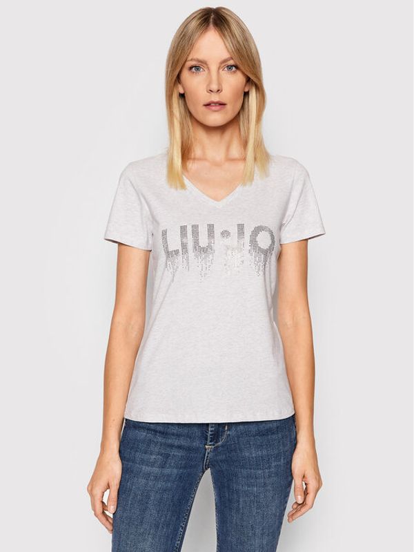 Liu Jo Sport Liu Jo Sport Тишърт TA2029 J5003 Сив Regular Fit