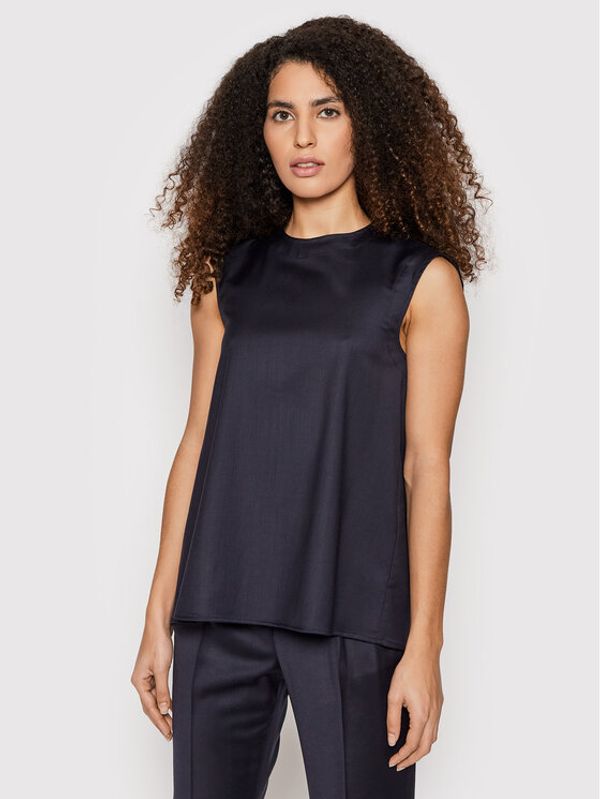 Liviana Conti Liviana Conti Блуза F2SP05 Тъмносин Relaxed Fit