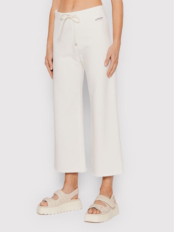 Liviana Conti Liviana Conti Долнище анцуг F2SJ75 Бял Relaxed Fit