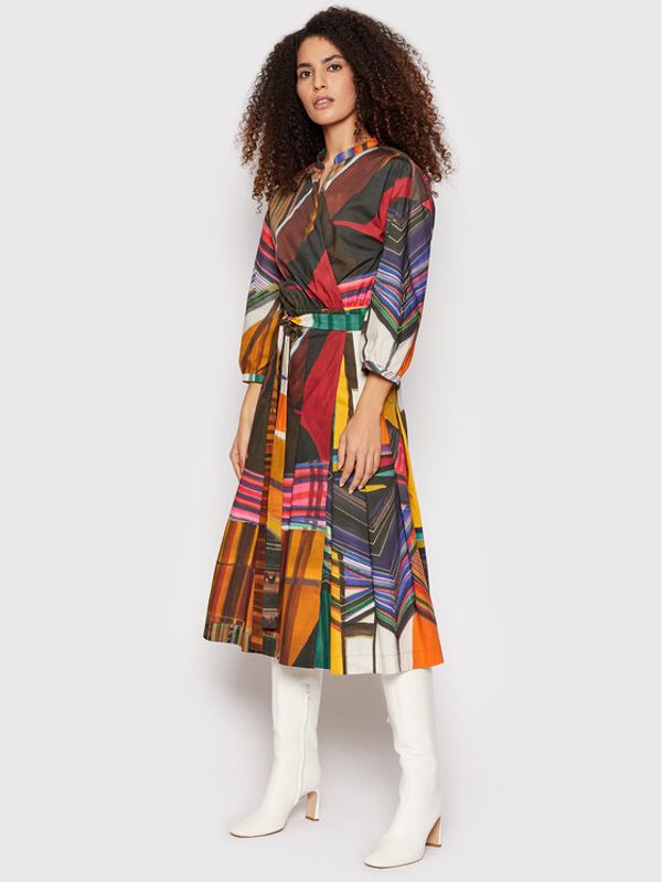 Liviana Conti Liviana Conti Ежедневна рокля F2SU25 Цветен Regular Fit