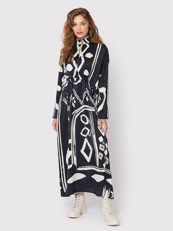 Liviana Conti Liviana Conti Ежедневна рокля F2WU23 Тъмносин Relaxed Fit