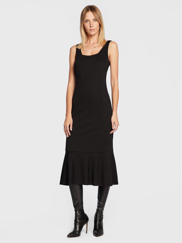 Liviana Conti Liviana Conti Ежедневна рокля L2WI20 Черен Slim Fit