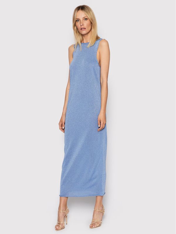 Liviana Conti Liviana Conti Коктейлна рокля L2SB03 Син Regular Fit