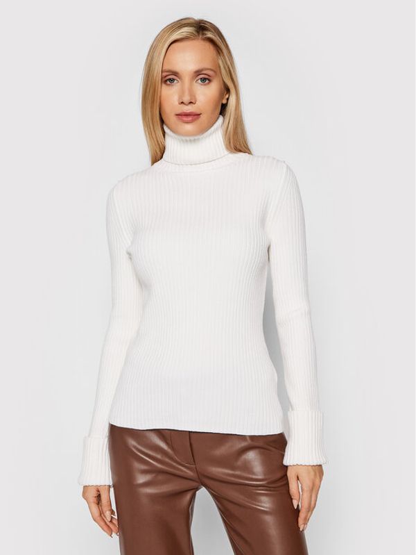 Liviana Conti Liviana Conti Поло L1WA10 Бял Slim Fit