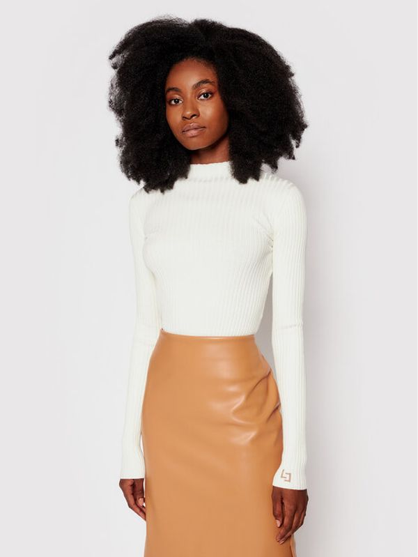 Liviana Conti Liviana Conti Пуловер F1WF11 Бежов Slim Fit