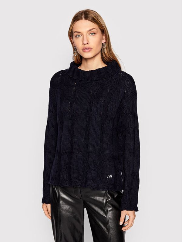 Liviana Conti Liviana Conti Пуловер F2WC08 Тъмносин Regular Fit