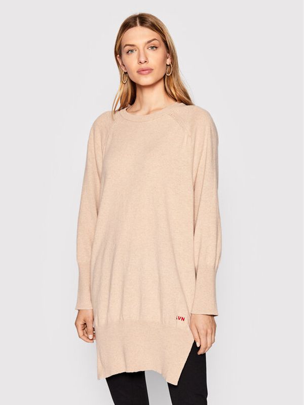 Liviana Conti Liviana Conti Пуловер F2WC14 Бежов Relaxed Fit