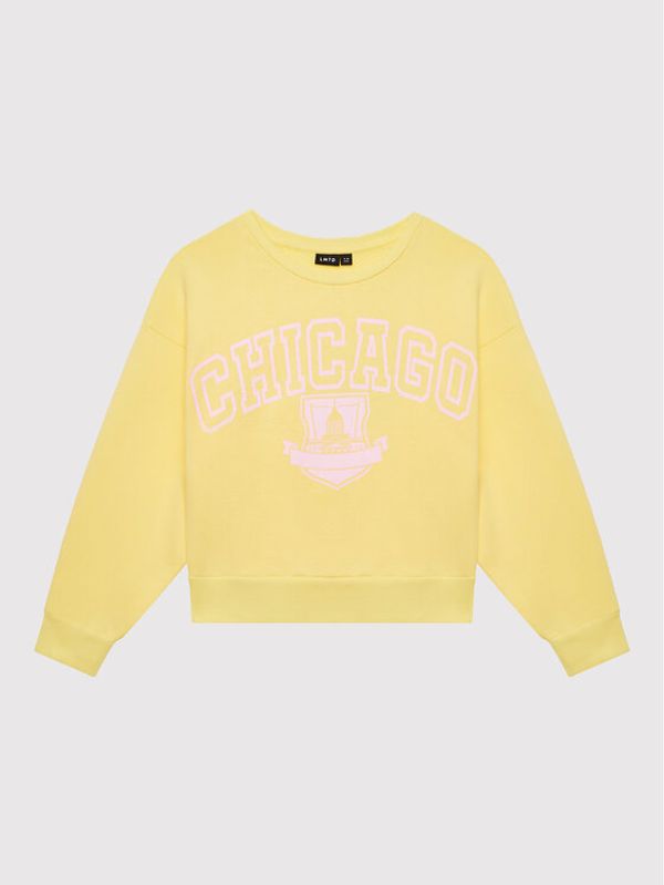 LMTD LMTD Суитшърт 13202268 Жълт Relaxed Fit