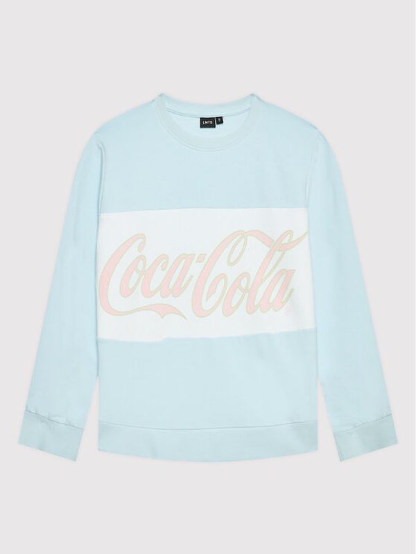 LMTD LMTD Суитшърт COCA-COLA 13201463 Син Regular Fit