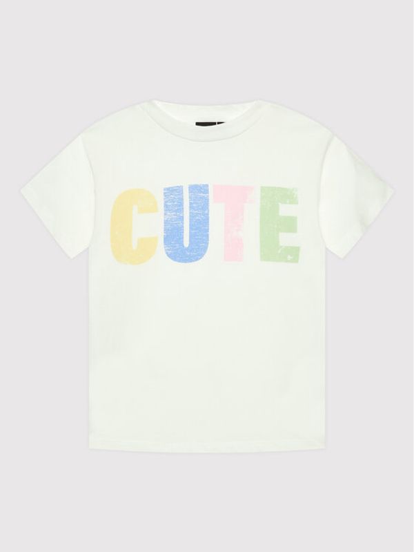 LMTD LMTD Тишърт 13203407 Бял Regular Fit