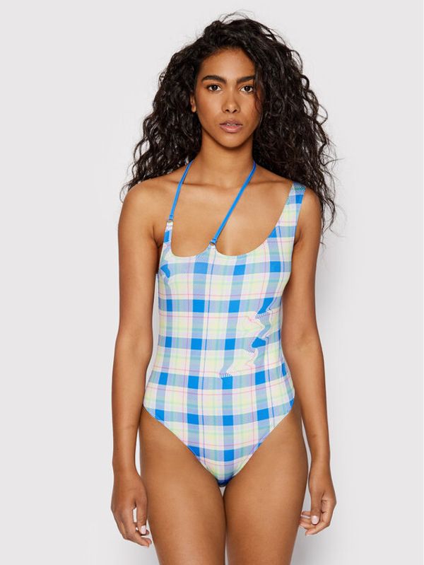 Local Heroes Local Heroes Боди Trippy SS22B0003 Син Slim Fit