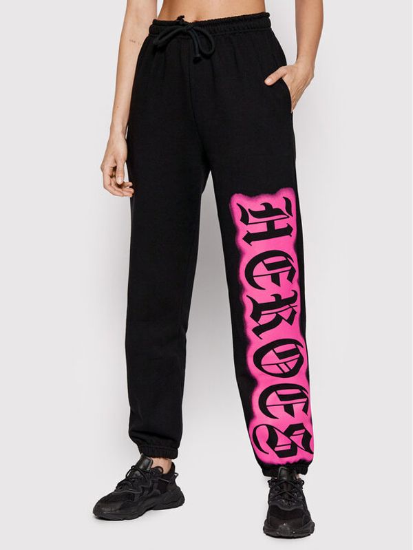 Local Heroes Local Heroes Долнище анцуг Royal Spray SS22P0017 Черен Regular Fit