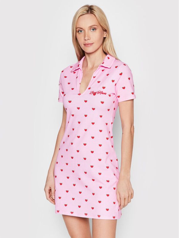 Local Heroes Local Heroes Ежедневна рокля Secret Garden AW22D0002 Розов Regular Fit